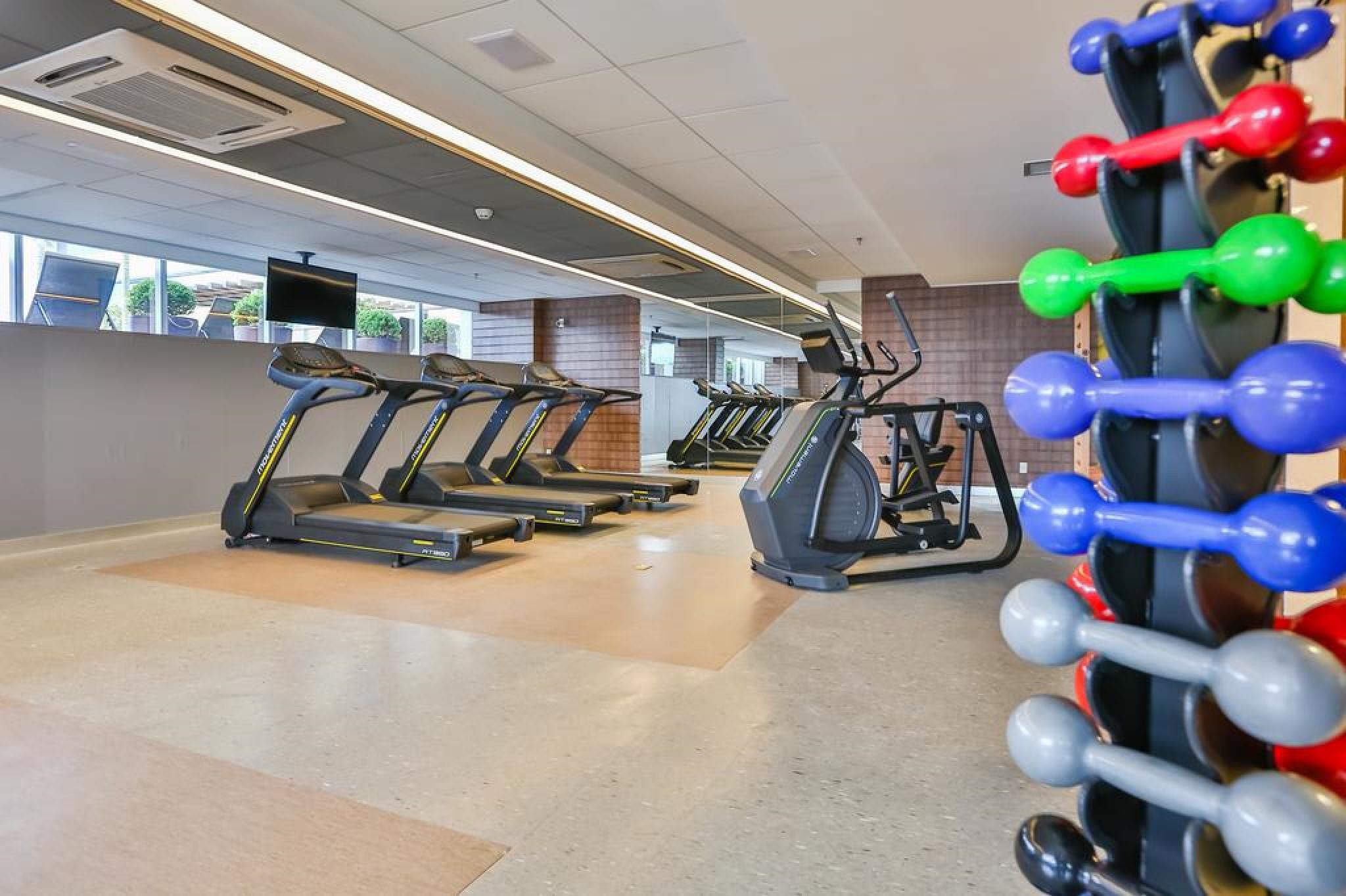 Transamerica Collection جويانيا المظهر الخارجي الصورة The gym at the hotel