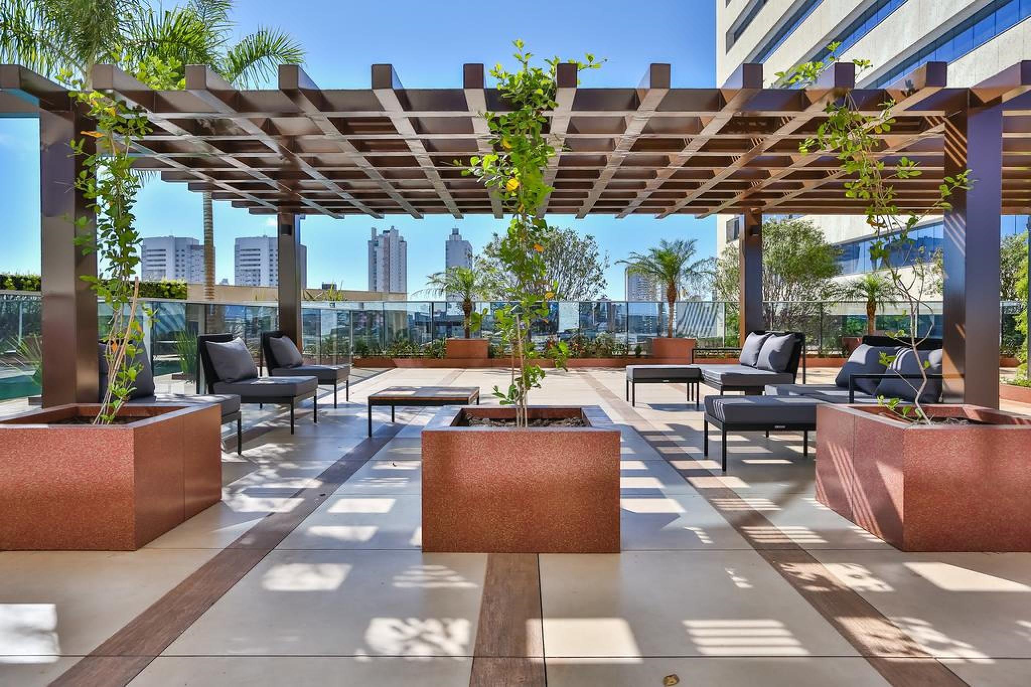 Transamerica Collection جويانيا المظهر الخارجي الصورة Rooftop garden